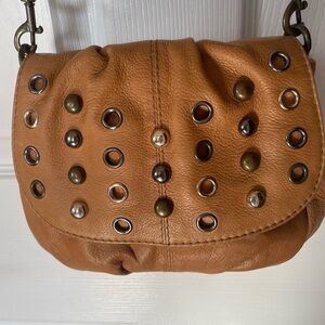 American Leather Co. studded Crossbody Bag